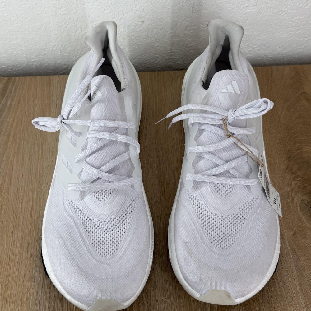 Adidas UltraBoost Light Shoes Mens Size 18 White Boost Running Sneakers GY9350 - Picture 2 of 10